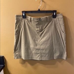 Eddie Bauer Tan Skort